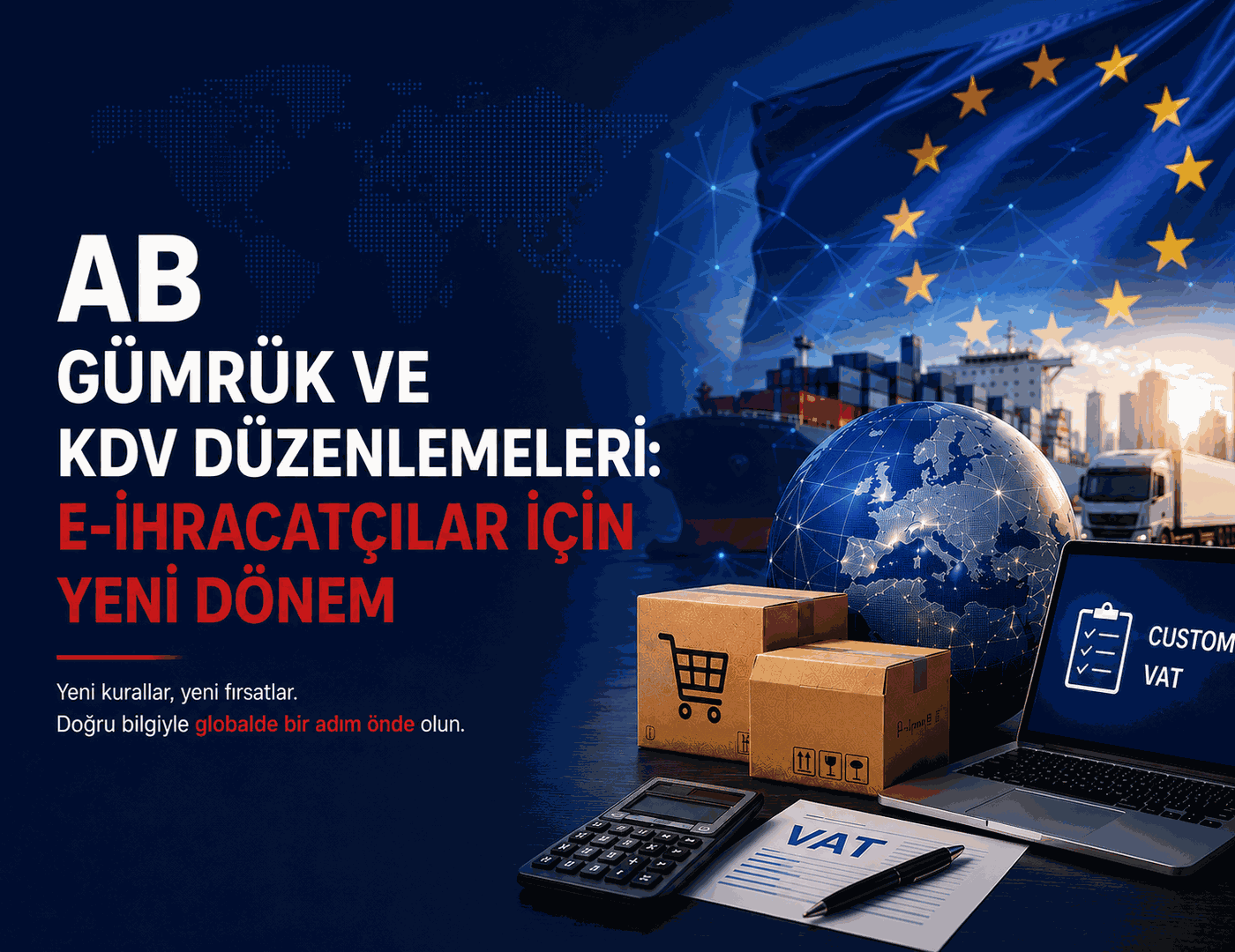 AB Gümrük ve KDV Düzenlemeleri: E-İhracatçılar İçin Yeni Dönem