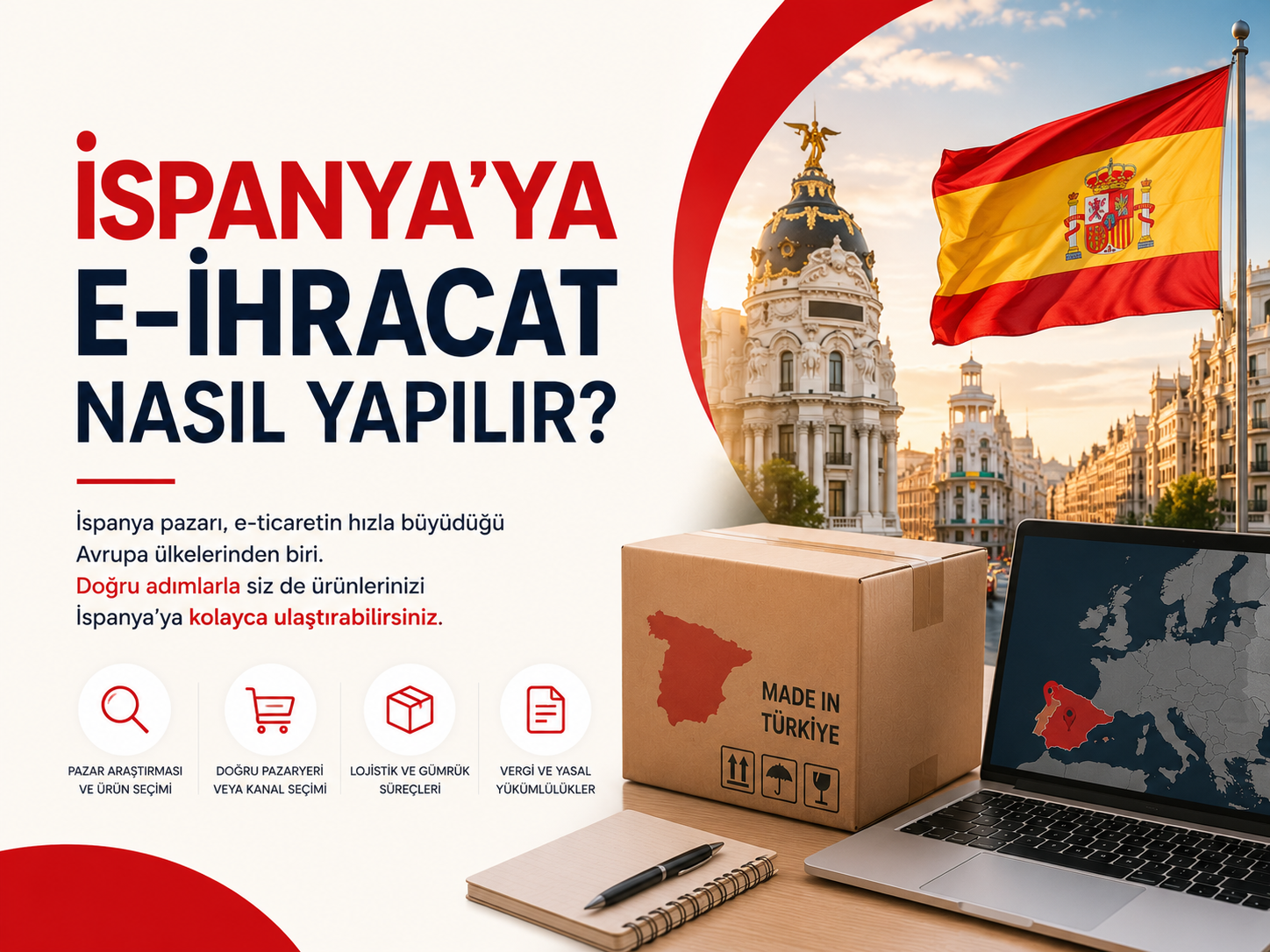 İspanya’ya E-ihracat Nasıl Yapılır?